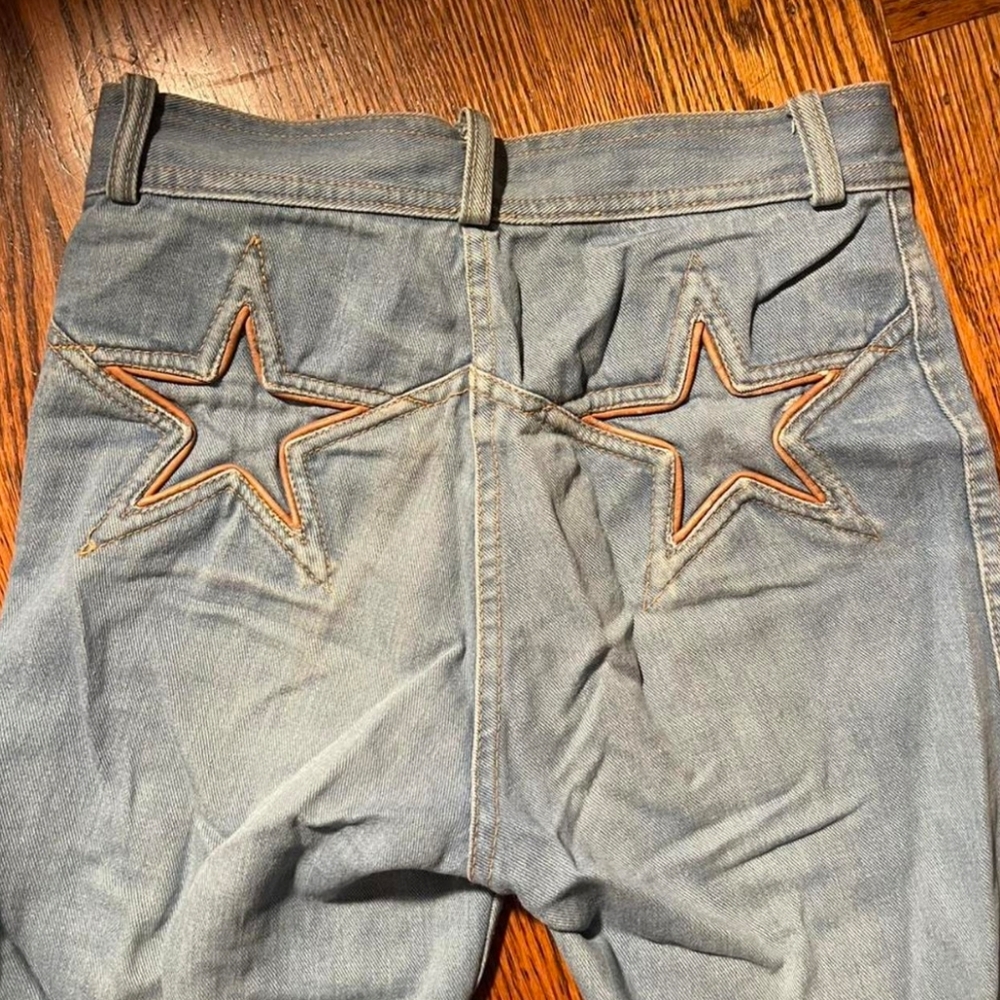 ⭐️Vintage 70s Flared Star Jeans⭐️